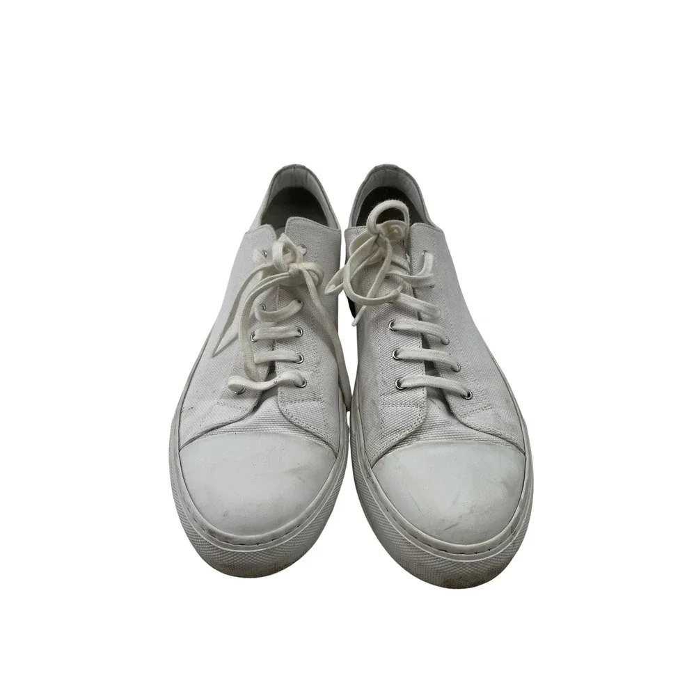 Common Projects Mens Sneakers Achilles Low Top White Canvas 44